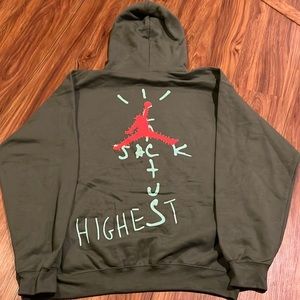 Travis Scott X Nike Hoodie Sz L